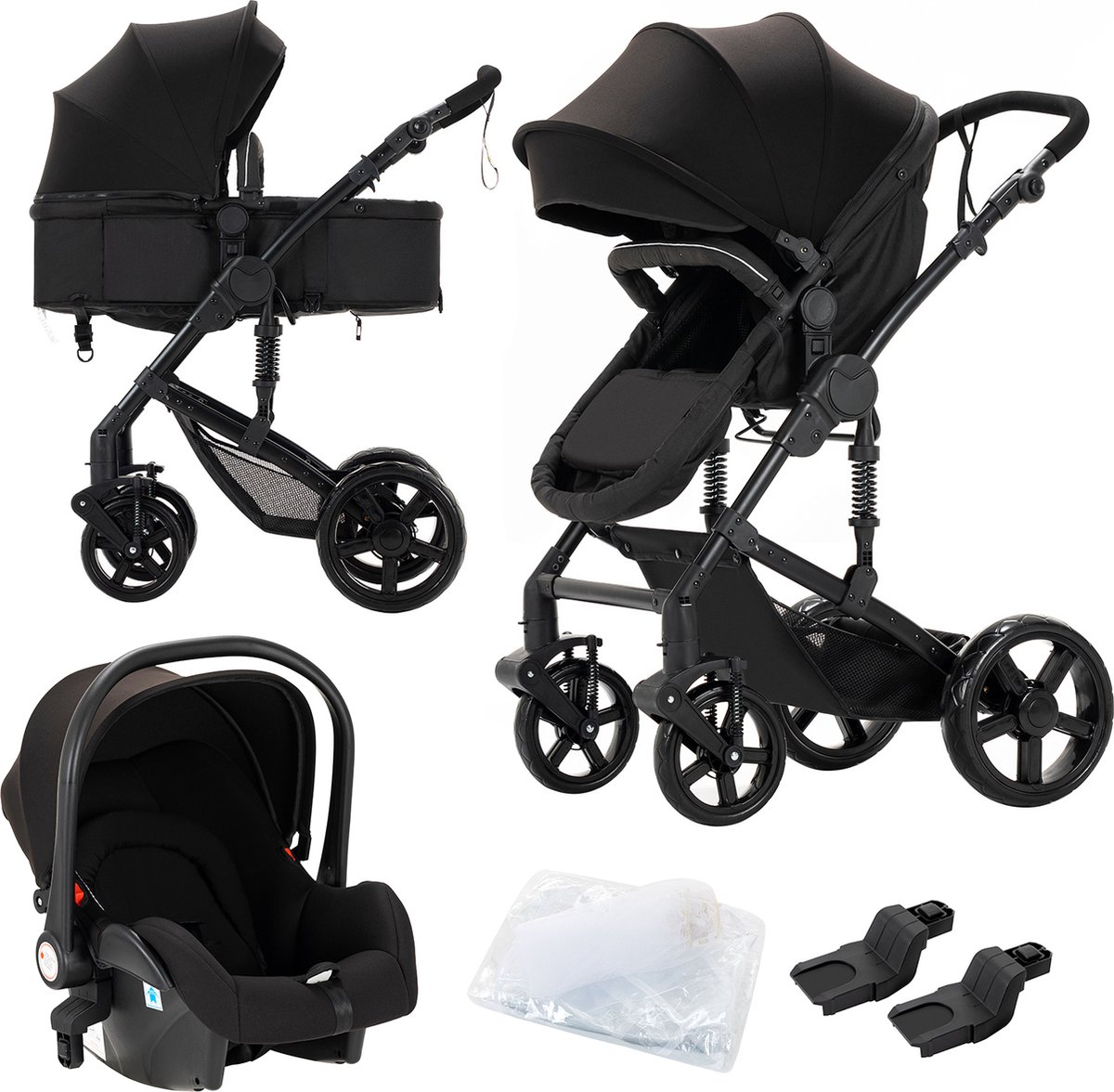 Luxe 3-in-1 Kinderwagen - Wandelwagen (EAN: ...7619) - Luxe - €159,95