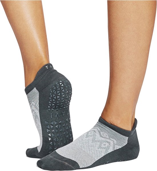 Tavi Savvy Yoga No-Show Grip Socks - Grijs/Donkergrijs - 36-39 van Merkloos — afbeelding 2