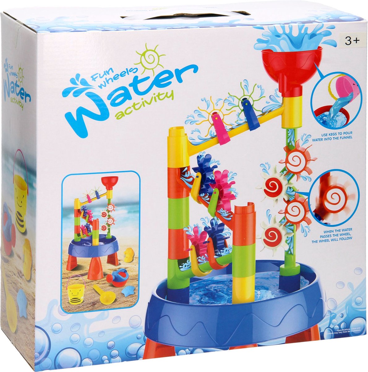 Waterspeelbaan met Strandset, 23dlg.