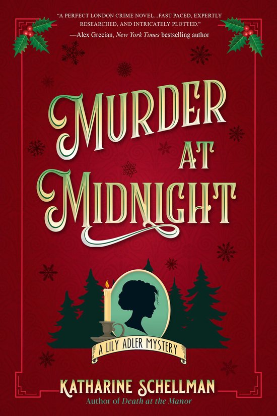 LILY ADLER MYSTERY, A 4 - Murder at Midnight - cover