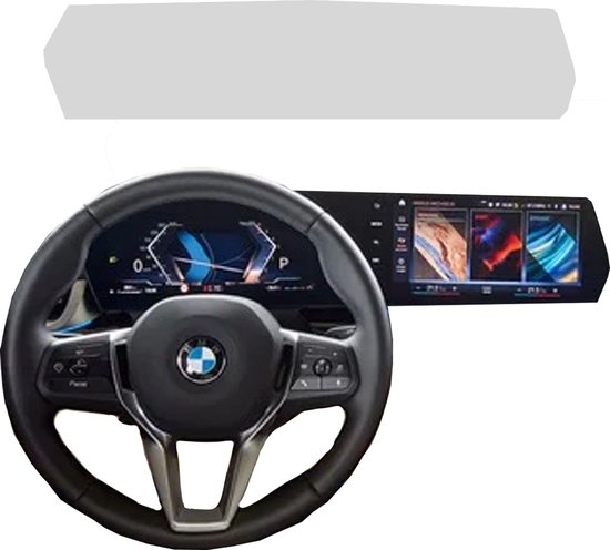 Protection d'écran - Protecteur d'écran pour BMW X1/iX1 - Mat Anti-empreintes digitales - Auto-cicatrisant - Découpe de précision - Fabriqué aux Nederland