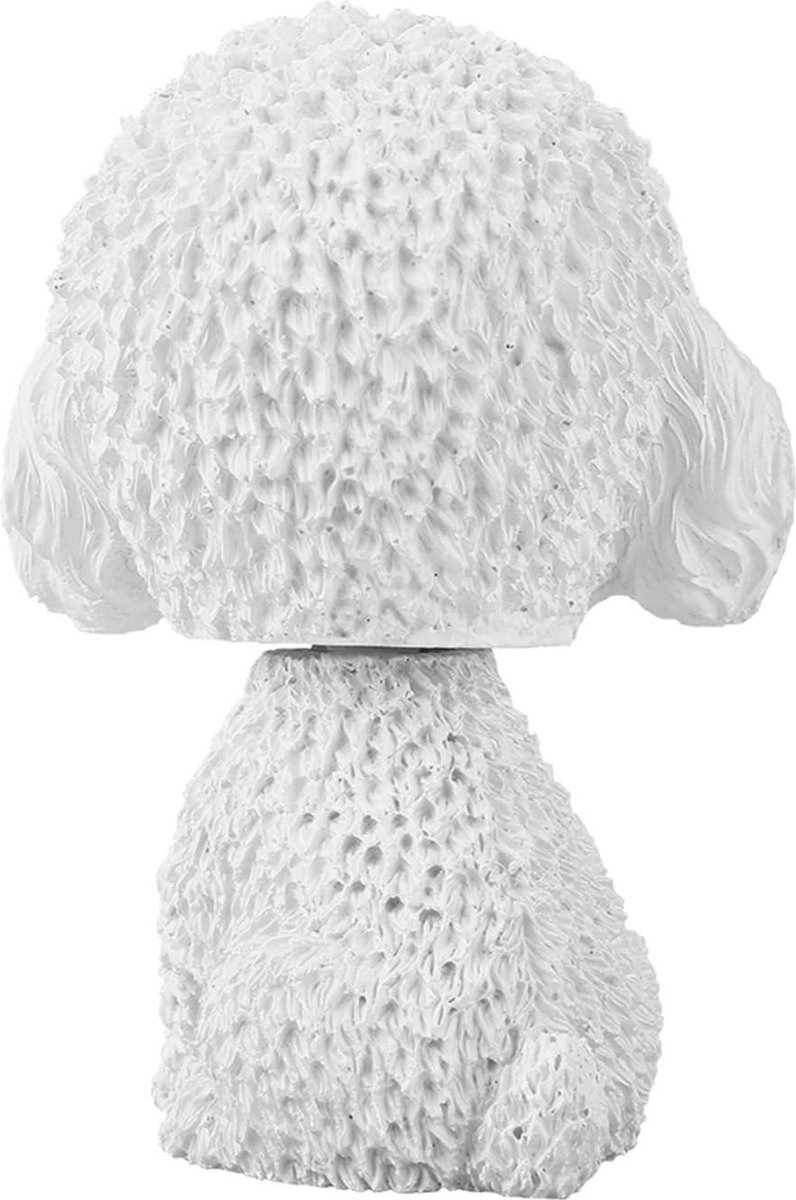 MyHomery knikkende hond, origineel - wiebelfiguren voor in de auto - hond met wiebelkop - tekkel als wiebelhond - wiebelhond in groot en klein - 19 cm & 29 cm 19cm bruin
