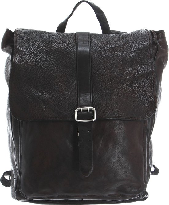 CAMPOMAGGI Cuir Sac à dos de loisirs Sac à dos Cassiopea Backpack Cognac Brun