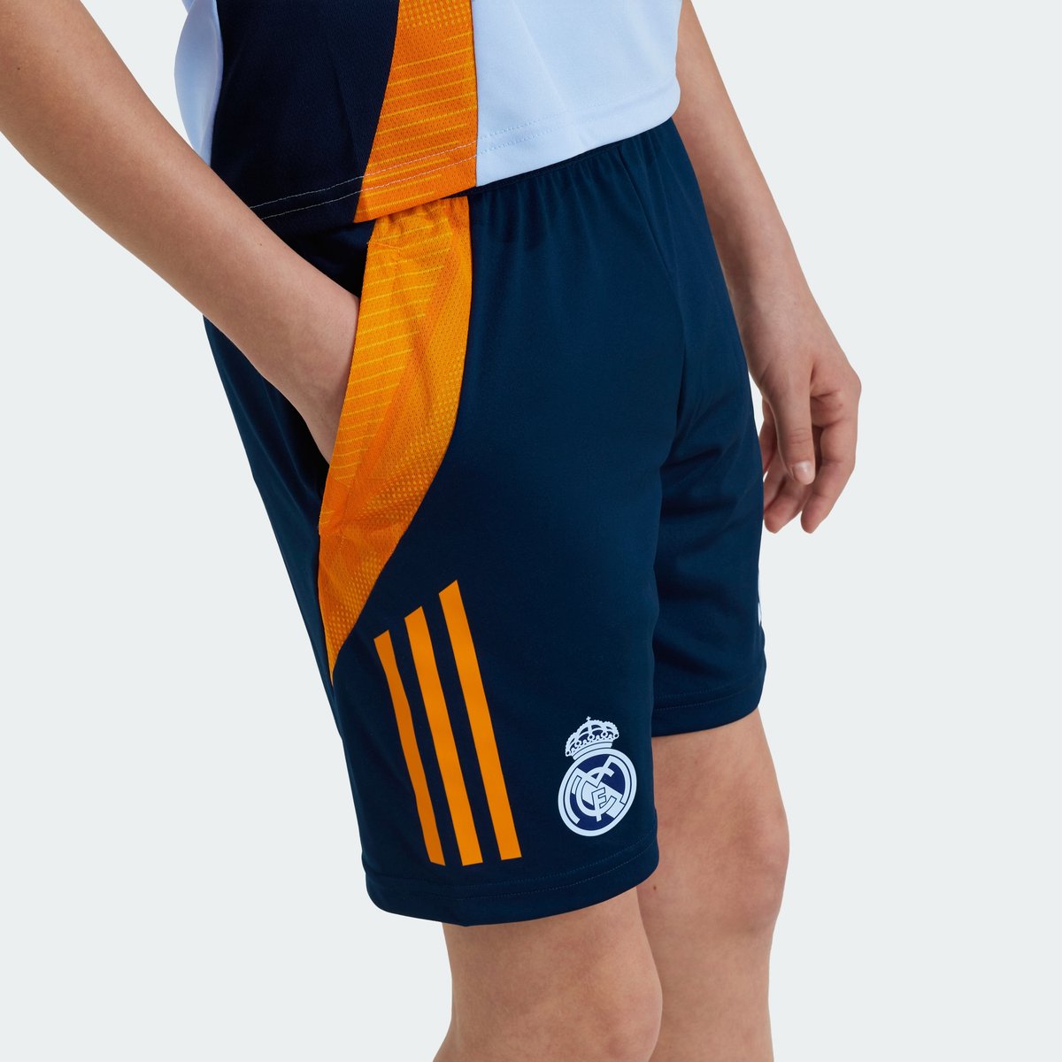 adidas Performance Real Madrid Tiro 24 Competition Training Short Kids - Kinderen - Blauw- 128