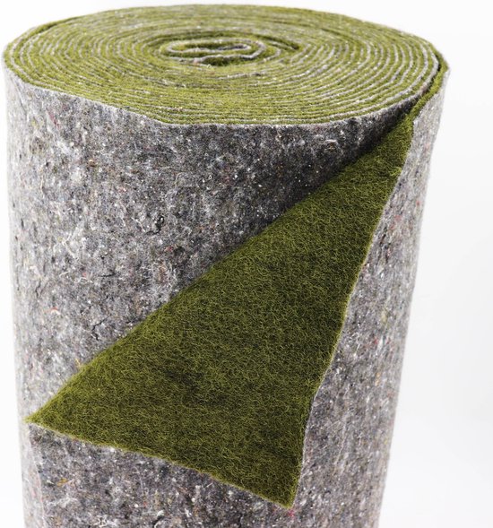 6m x 1m oevermat groene oevermat vijverrandmat voor de vijverfolie | bol