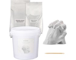 3D Gipsafdrukset voor Handen - Creatieve Bodycasting Set voor Koppels en Families