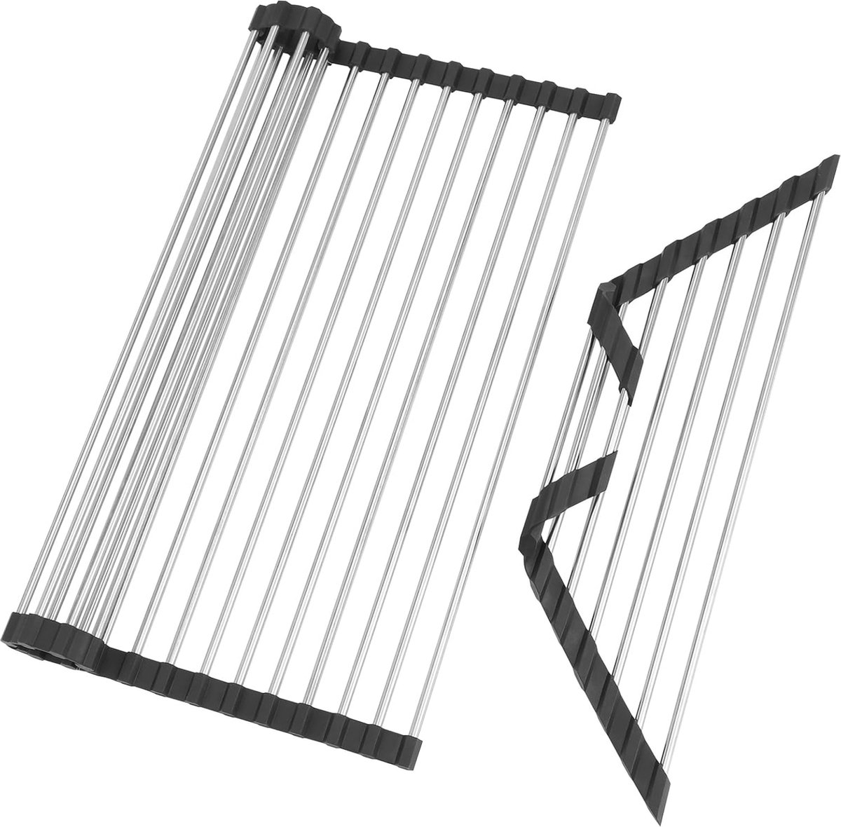 Goedkoopste Droogrek en Afdruiprek - Opvouwbaar, Roestvrij Staal, Voor Keuken - Compakt Design en Ruimtebesparend