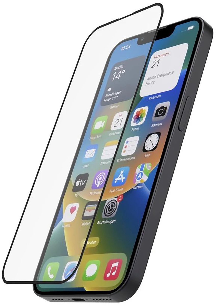 Hama 3D Beschermglas geschikt voor Apple iPhone 14
