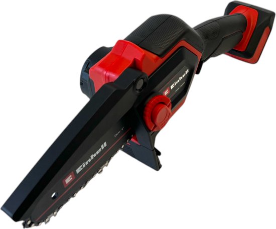 Einhell Accu Mini Kettingzaag GE-PS 18/15 Li BL-Solo - Power X-Change - 18 V/Li-ion - Koolborstelloze motor - Zwaardlengte: 20 cm - Max. Zaaglengte: 14 cm - Kettingsnelheid: 4,8 m/s - Excl. accu en lader van Einhell — afbeelding 2