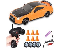 DD RC Drift Car - Afstandbestuurbare Auto - Blauw - 19x8x6cm
