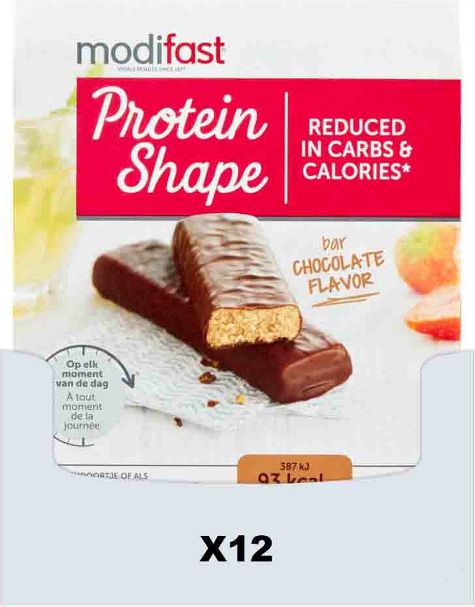 Goedkoopste Modifast Protiplus Reep Chocolade Voordeelverpakking
