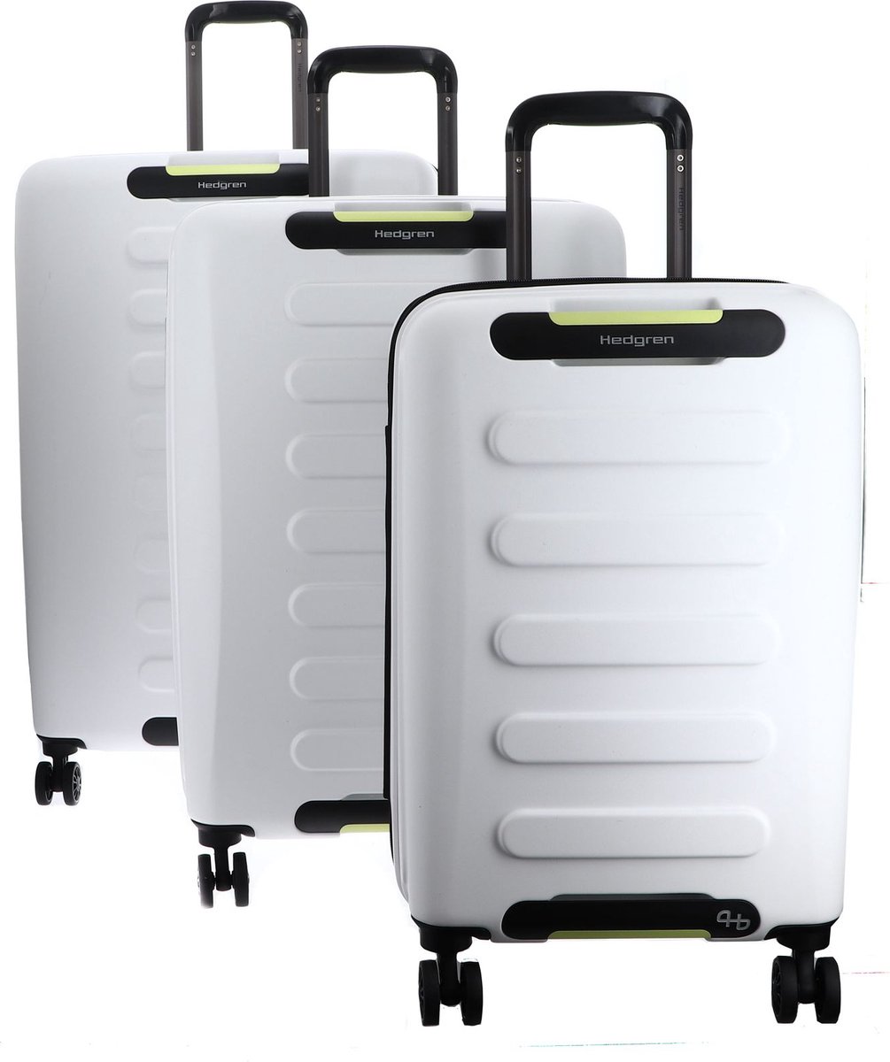 Hedgren Trolley Grip Nest Set Vaporous Grey Wit 74cm
