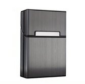 Sigaretten Doosje - Sigarettenhouder - Sigarettenbox - Weerbestending - Aluminium - Metallic