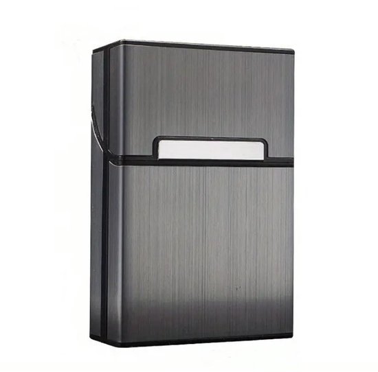Sigaretten Doosje - Sigarettenhouder - Sigarettenbox - Weerbestending - Aluminium - Metallic