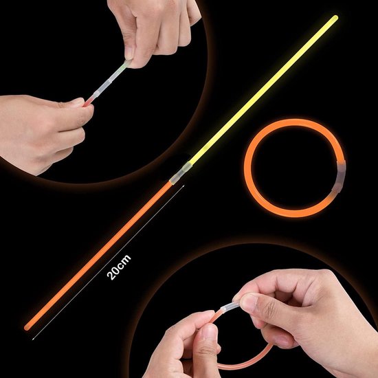 Accessoires Lumière Noire Kit 389 Pièces Bâtons Lumineux - Bracelets Fluo Pour Fêtes | Anniversaire, Mariage, Soirées UV Accessoire Glow Party