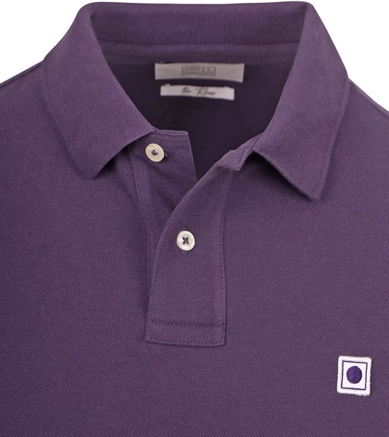 King Essentials The Rene Polo Violet - Taille L - Homme