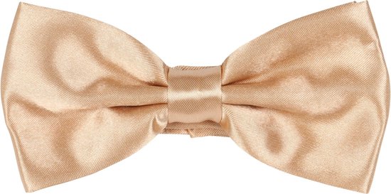 Adapté - Noeud Beige Soie - -