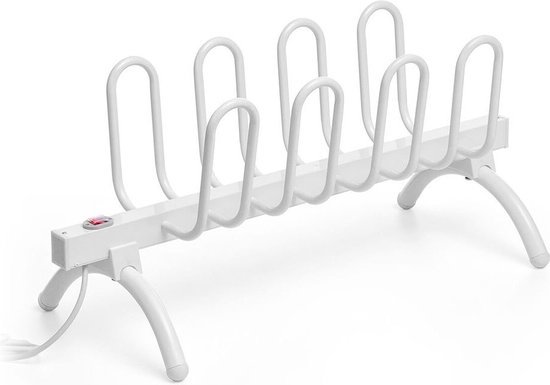 Étagère à Chaussures Électrique InnovaGoods 80W Blanc