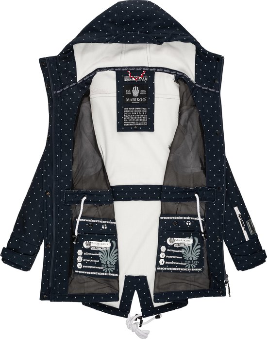 Marikoo Damen Veste fonctionnelle Zimtzicke