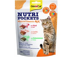 Gimcat Nutri Pockets - Kattensnack - Malt 150 g