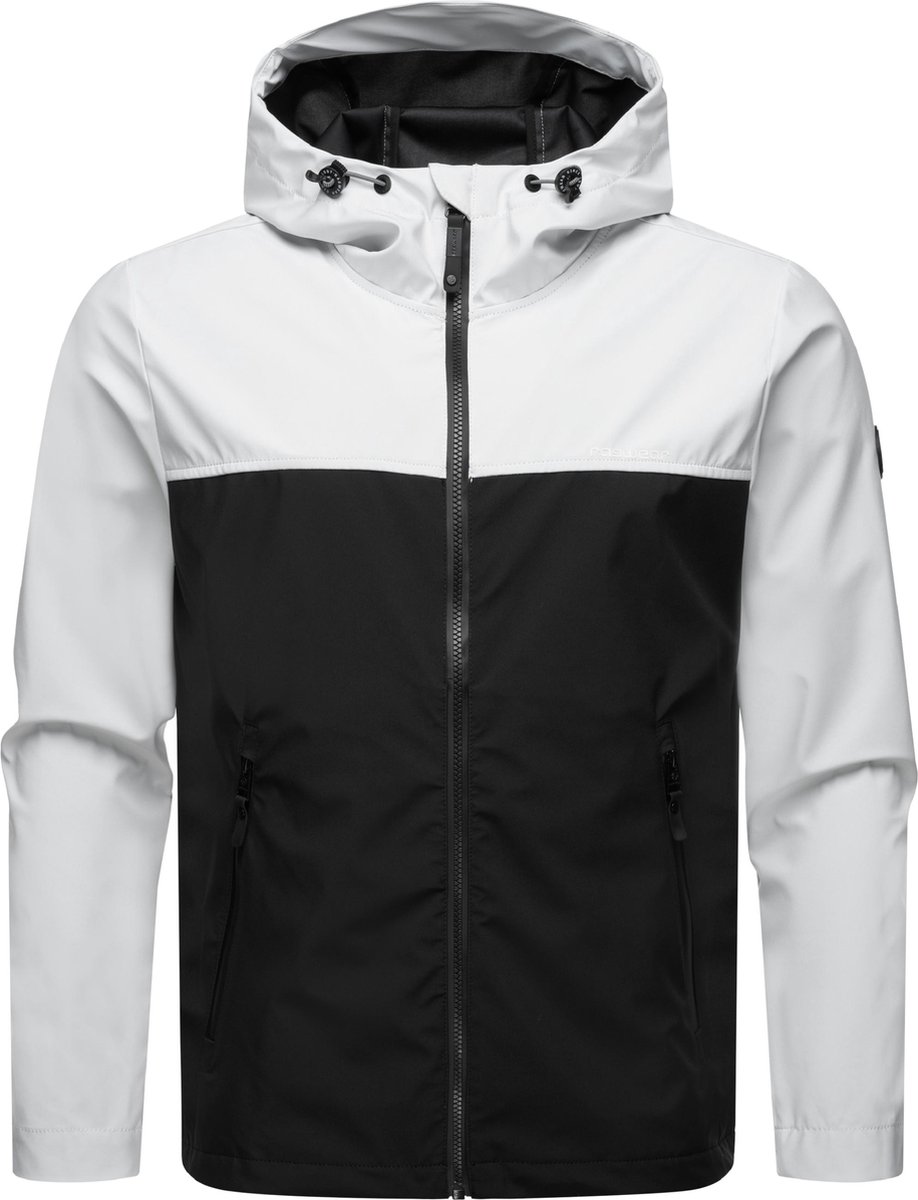 Ragwear heren softshell jas Shellwie Block