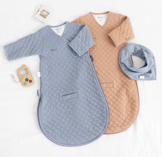 BEMINI Babyslaapzak - MAGIC BAG 1-4m - TOG 1.5 - Gewatteerd comfort - Beige van Bemini — afbeelding 5