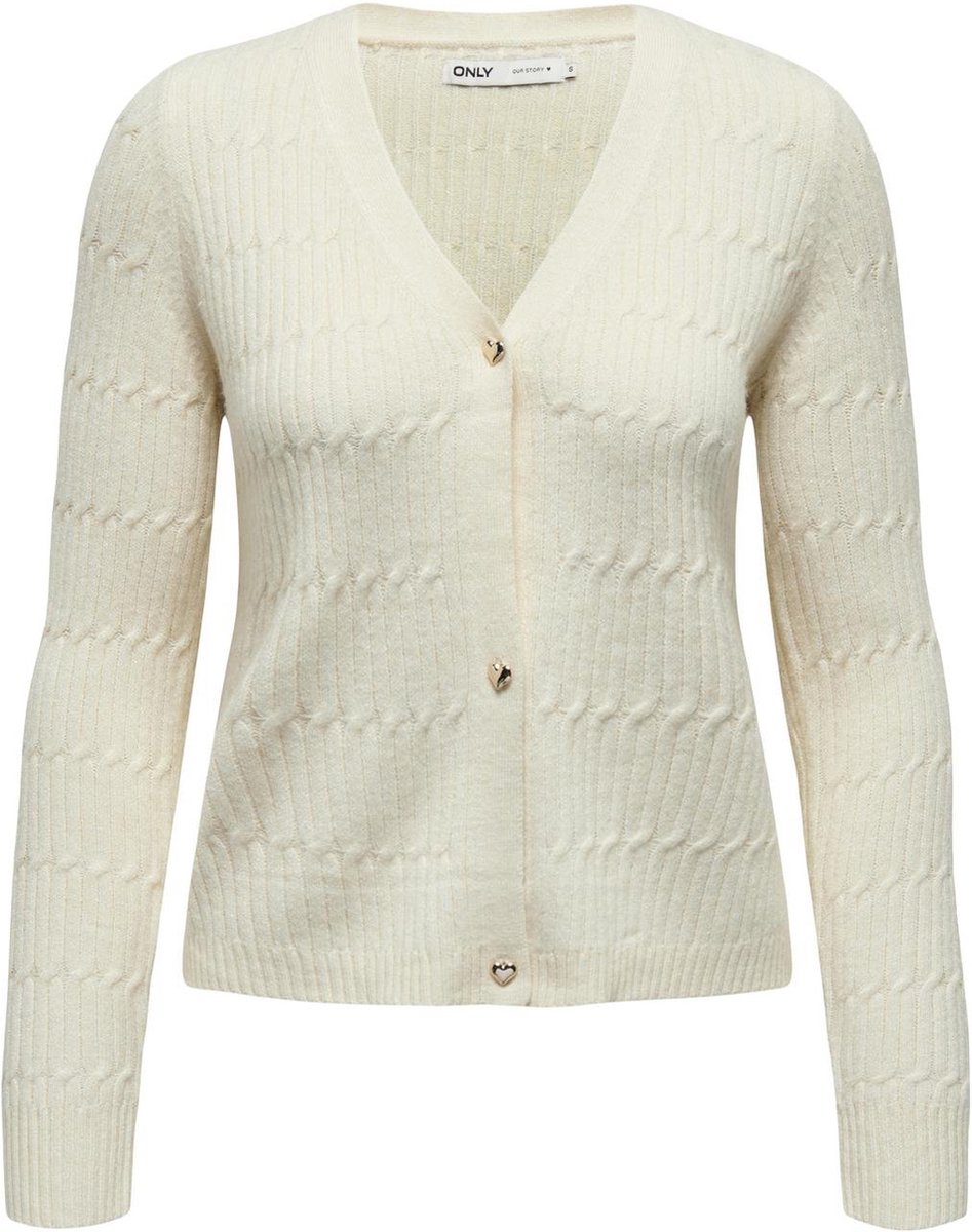 ONLY - ONLKATIA LS VNECK CARDI KNT Dames Vest