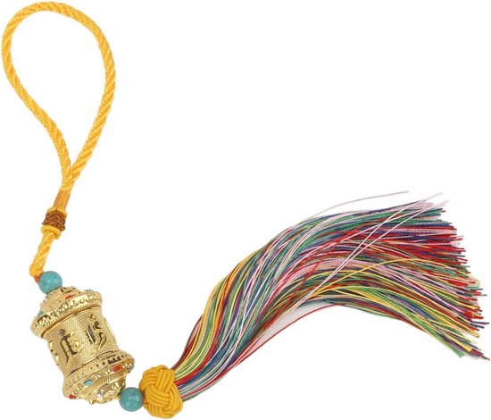 Tibetaanse Gebedsmolen Auto Hanger