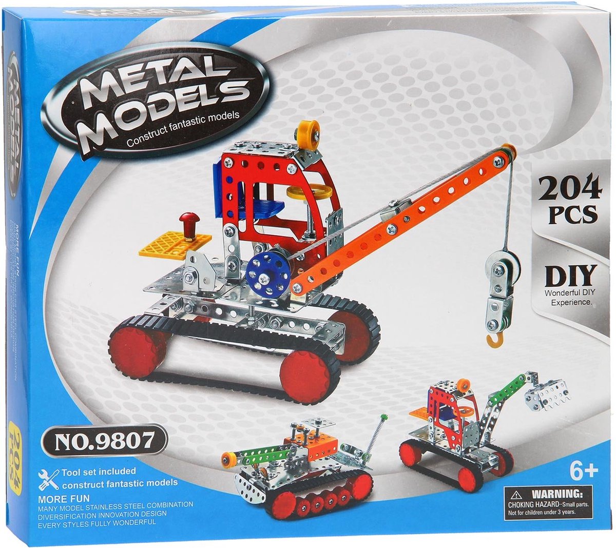 Constructieset takelwagen, 204dlg.
