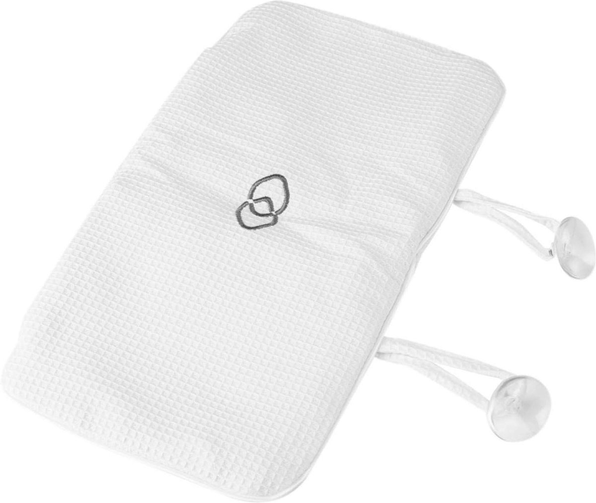 Badkuip Spa kussen met antislip en zuignappen - Hoofd-halssteun - Wit - 3378 x 787 inch .