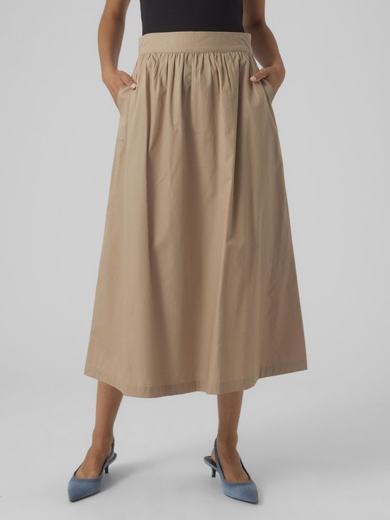 Vero Moda Jupe VMCILLA Jupe longue taille haute