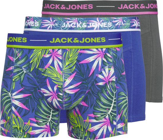 Jack Jones Jacexotic Leaves Trunks 3 Pack Sn - Catalog | Nencini Sport