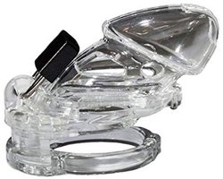 The Vice - Kuisheidskooi - Peniskooi - Chastity Cage - Transparant - Mini