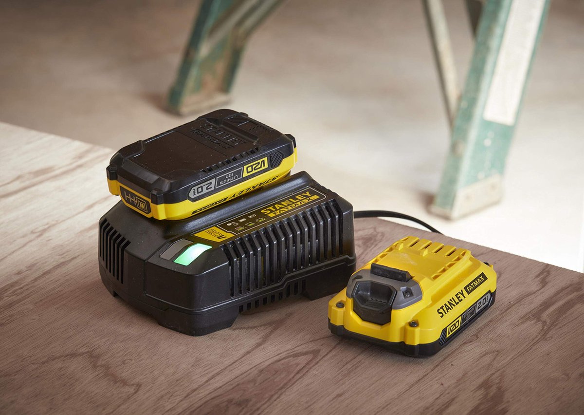 Stanley SFMCD721D2K FATMAX® V20 Accu klop-/schroefboormachine Brushless 18V 2.0Ah in koffer – foto 5