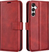 Coverup Deluxe Book Case - Convient pour Samsung Galaxy A05s Case - Rouge
