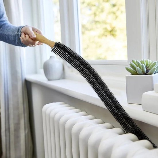 75 cm radiatorborstel flexibele reinigingsborstel - 2 stuks zachte