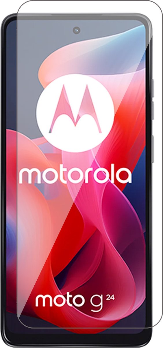 Screenprotector geschikt voor Motorola Moto G24 - Glas Screen Protector