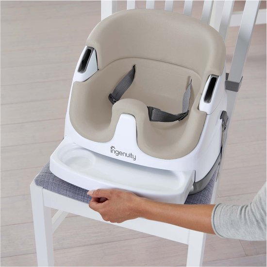 Ingenuity Baby Base 2-in-1 Stoelverhoger - Cashmere van INGENUITY — afbeelding 5