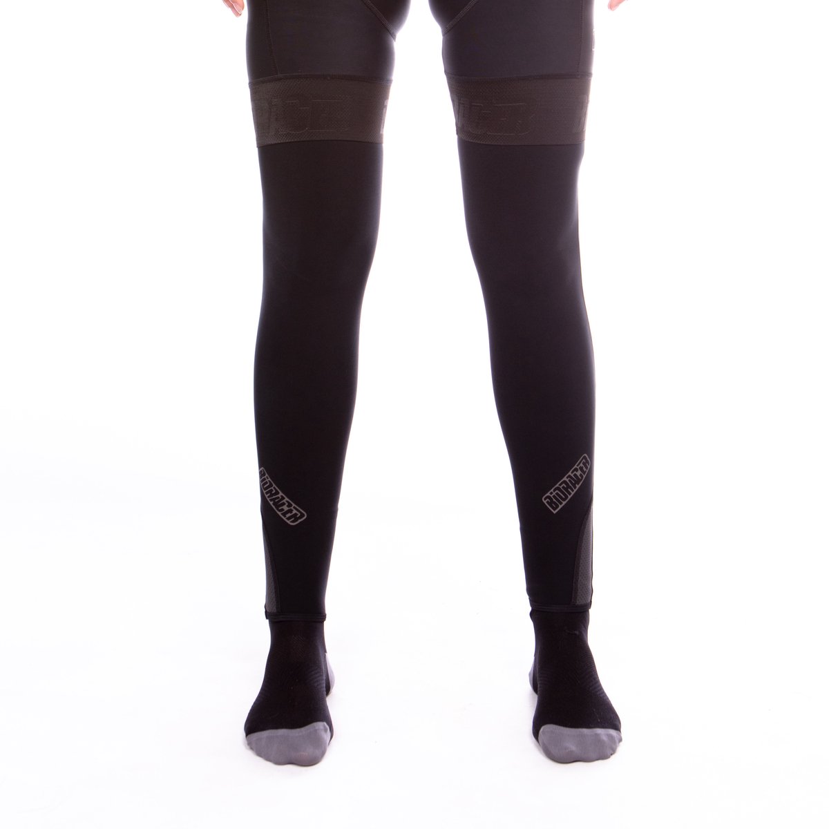 BIORACER Tempest - Beenstukken Winter/Tussenseizoen - Unisex - Zwart - Thermische & Waterafstotende Stof - Maat S