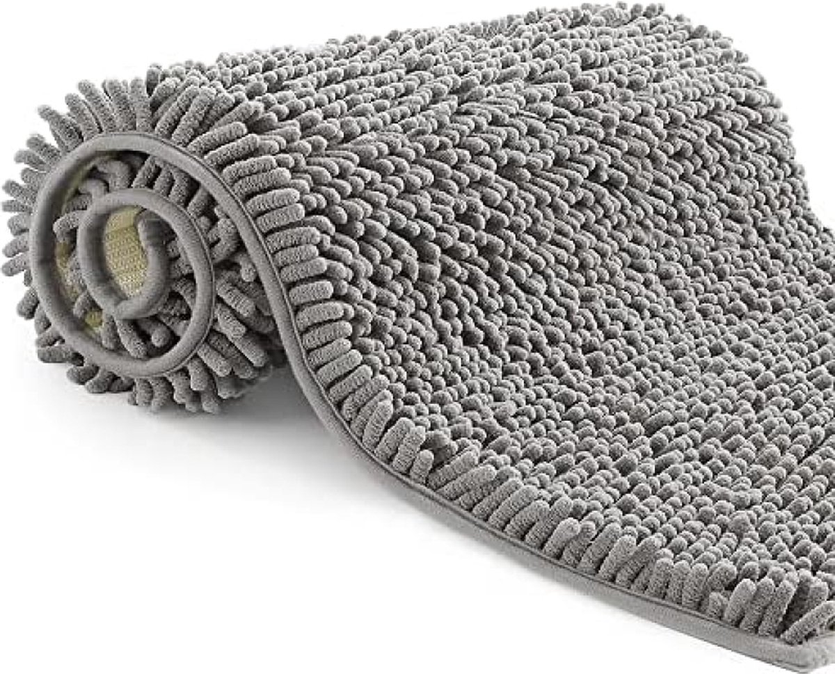 Zacht Badmat, Langharige Badmat voor Douche en Bad 70x120cm