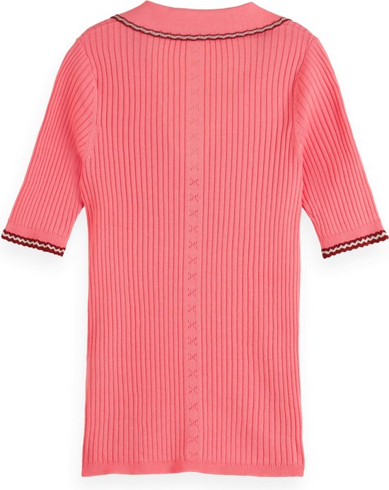Scotch & Soda T-shirt tricoté à col côtelé Pull pour Femme - Taille M