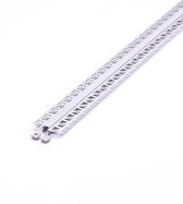 Profilé en stuc LED 2x200cm / profil en plâtre - pour une bande LED