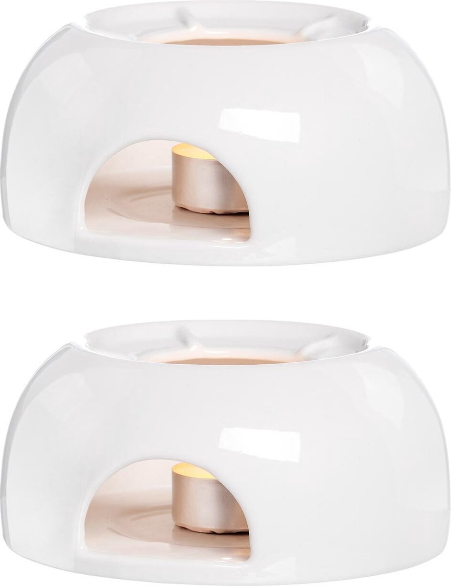 Stövchen Bianco ø 14 cm Set van 2