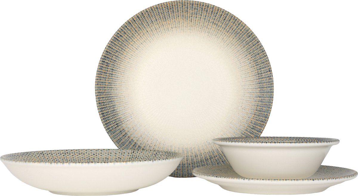 Bonna Serviesset (Medium) - Sway - 24 delig - 6 persoons - Porselein