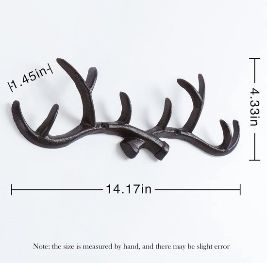 European Mount Skull Hanger - Muurbeugel voor Hertenkop - Draagbare Elanden Herten Schedel Hooker voor Elk Hert Schedel Hooker Antilope, Coyote