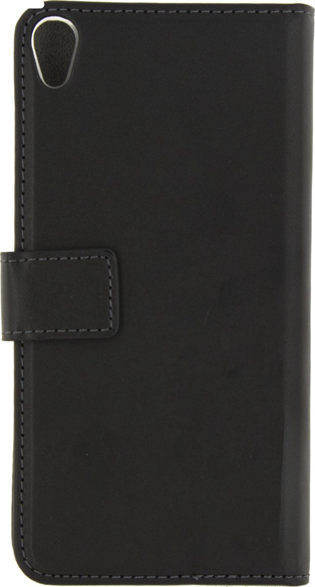 Mobilize Telefoonhoesje geschikt voor Sony Xperia E5 Hoesje | Mobilize Classic Gelly Wallet Bookcase Portemonnee | Pasjeshouder voor 2 Pasjes | Telefoonhoesje voor Pinpas / OV Kaart / Rijbewijs - Zwart