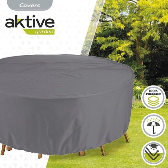 Housse Ronde Salon De Jardin Au Meilleur Prix | Leroy Merlin
