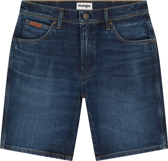 WRANGLER TEXAS SHORTS MEADOW HAZE REGULAR DENIM SHORT-HEREN