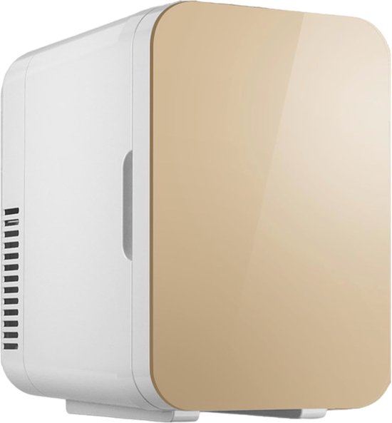 Outsunny 16,8 Liter Campingkoelkast, Autokoelkast, Koelbox met LED-Licht, AC- en DC-Adapter