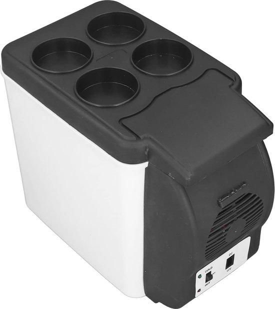 Autokoelkast SucceBuy 25L Draagbare Autokoelkast met Vriezer, Enkele Autokoelkast SucceBuy 25L Draagbare Autokoelkast met Vriezer, Enkele